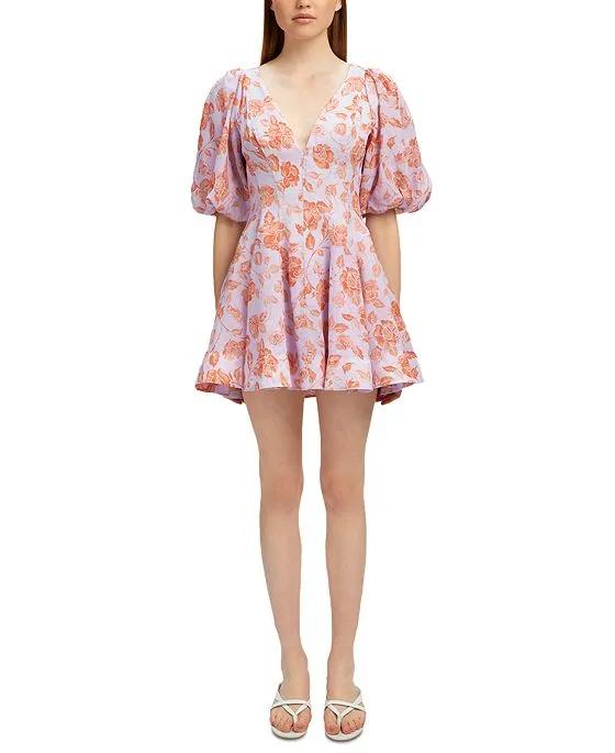 Women's Short Sleeve Mini Dress