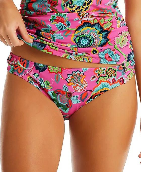 Women's Side-Shirred Hipster Bottoms