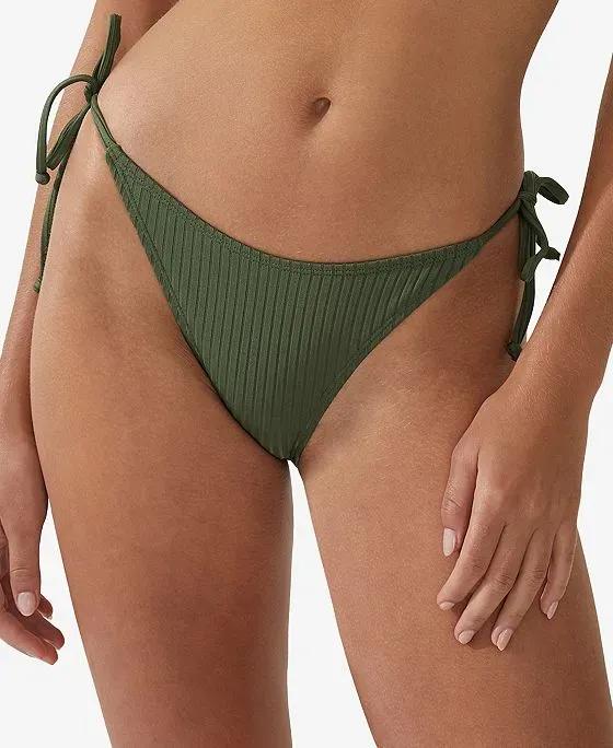 Women's Side-Tie Brazilian Bikini Bottoms