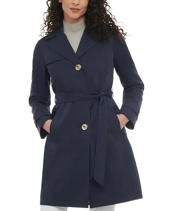 Women's Single-Breasted Trench Coat