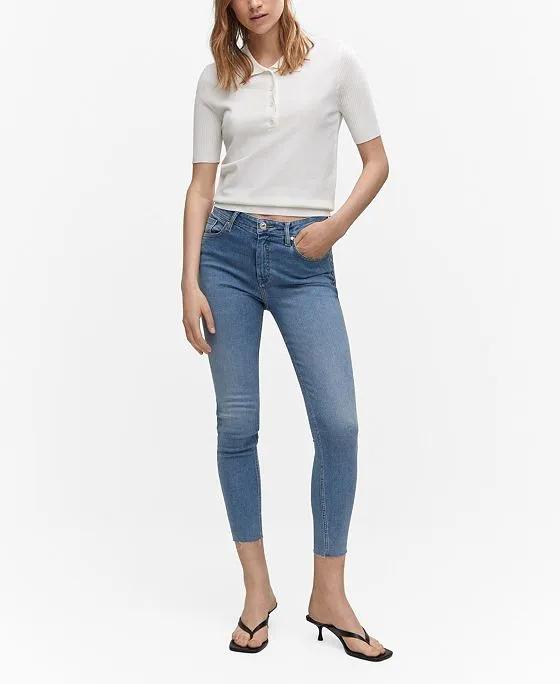 Women's Skinny Cropped Jeans