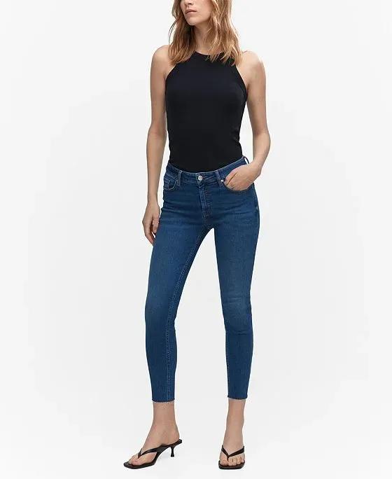Women's Skinny Cropped Jeans