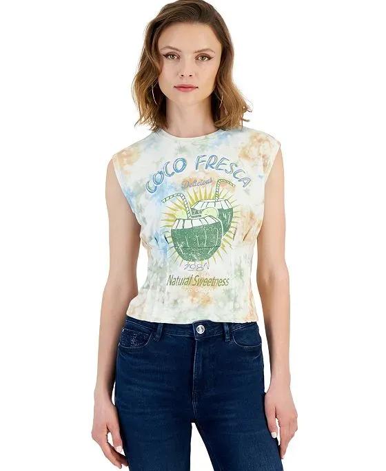 Women's Sleeveless Coco Fresca Corset T-Shirt