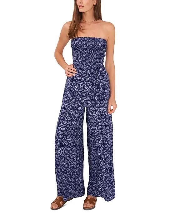 Women's Sleeveless Cover-Up Jumpsuit