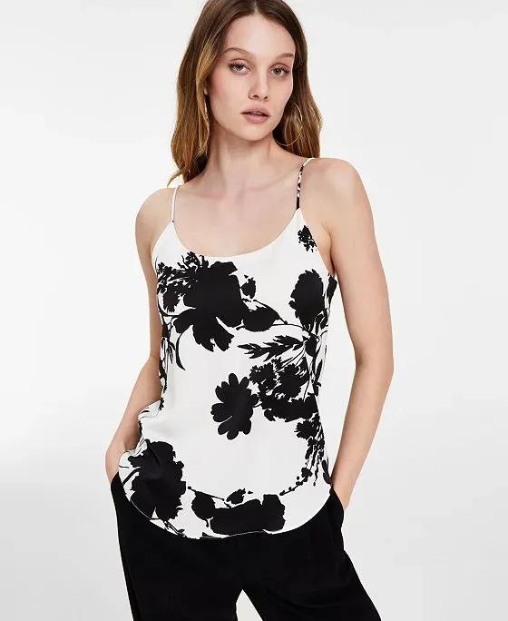 Women's Sleeveless Floral Camisole, Created for Macy's