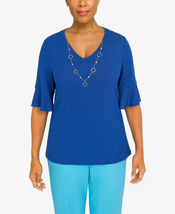 Women's Soft Fit 3/4 Sleeve Top