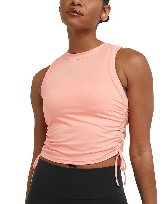 Women's Soft Touch Ruched Tank Top