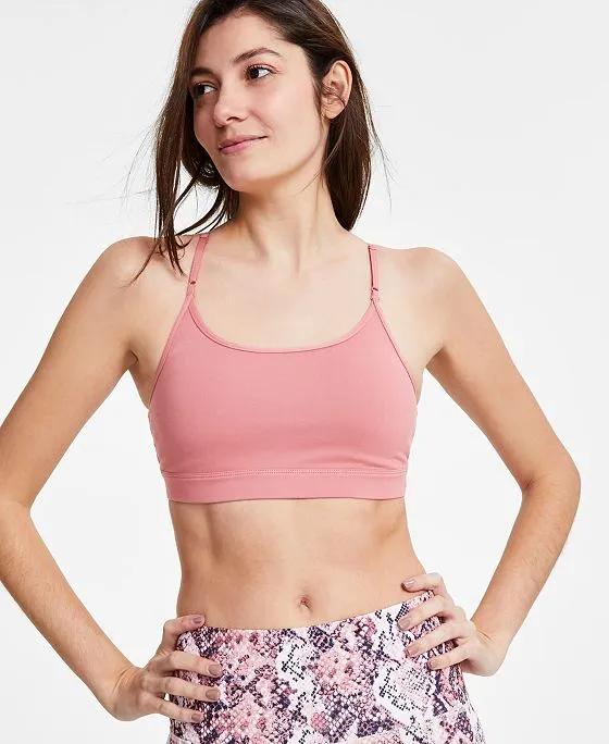 Women's Solid Low-Impact Bra, Created for Macy's 