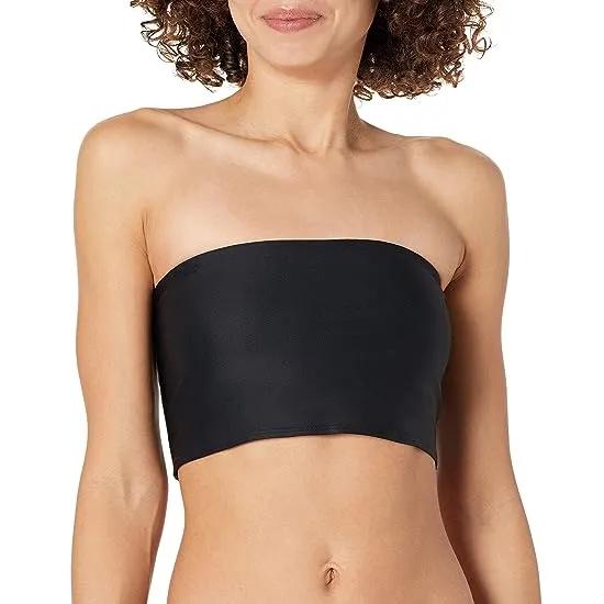 Women's Standard Smoothies Sunrise Solid Bandeau Style Bikini Top Swimsuit