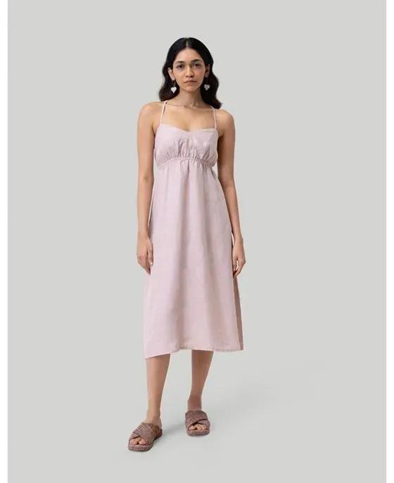 Women's Strappy Midi Camisole Dress