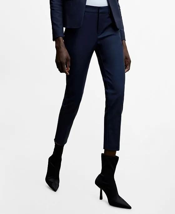 Women's Suit Slim-Fit Pants