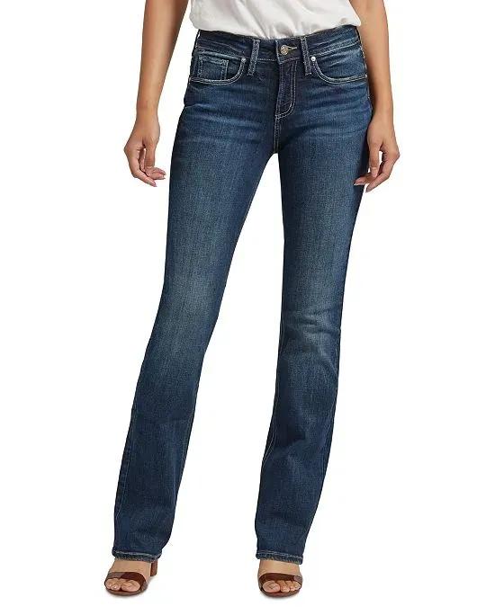 Women's Suki Mid-Rise Slim Bootcut Jeans