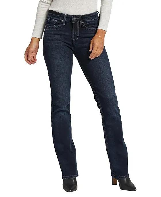 Women's Suki Mid Rise Slim Bootcut Jeans