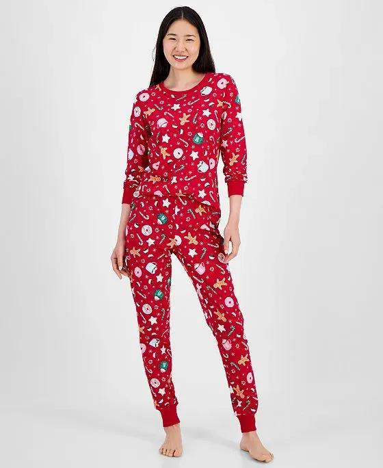 Women's Sweets Printed Pajamas Set, Created for Macy's