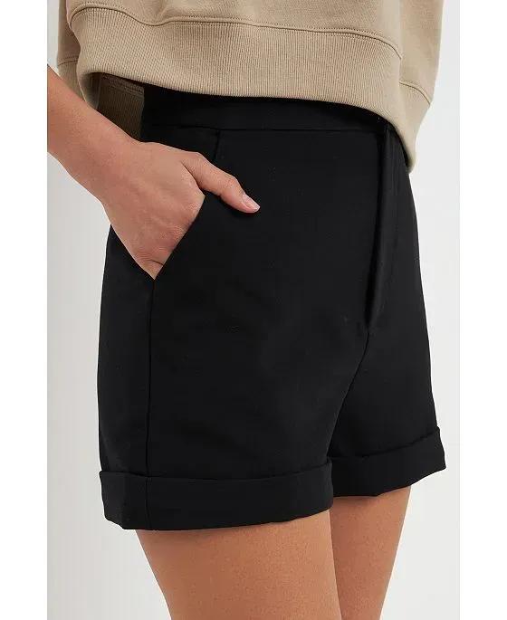 Women's Tailored Basic Shorts