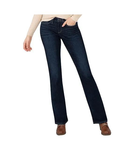 Women's The Curvy Mid Rise Bootcut Jeans