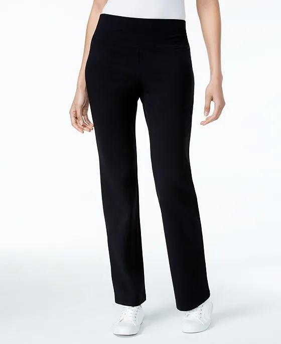 Women's Tummy-Control Bootcut Pants, Created for Macy's