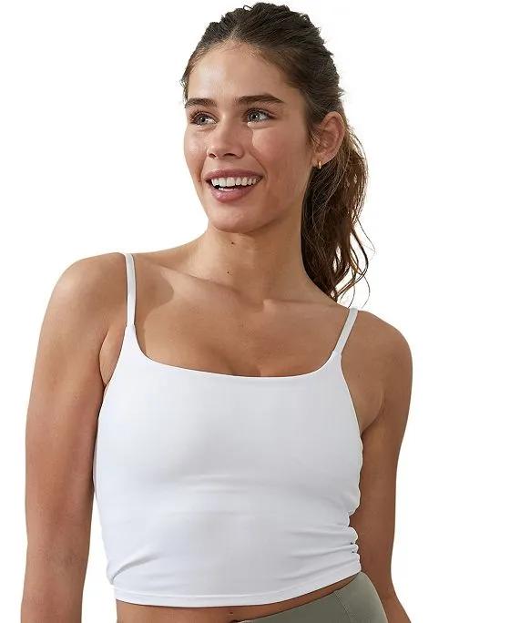 Women's Ultra Soft Cropped Tank Top