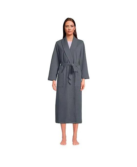 Women's Waffle Long Robe