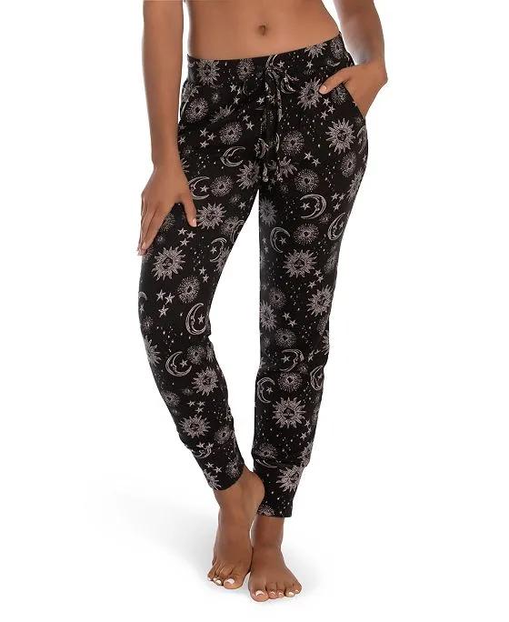 Women's Whistler Moon and Stars Hacci Pant