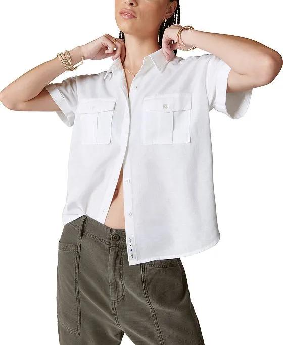 Women's Workwear Short-Sleeve Shirt