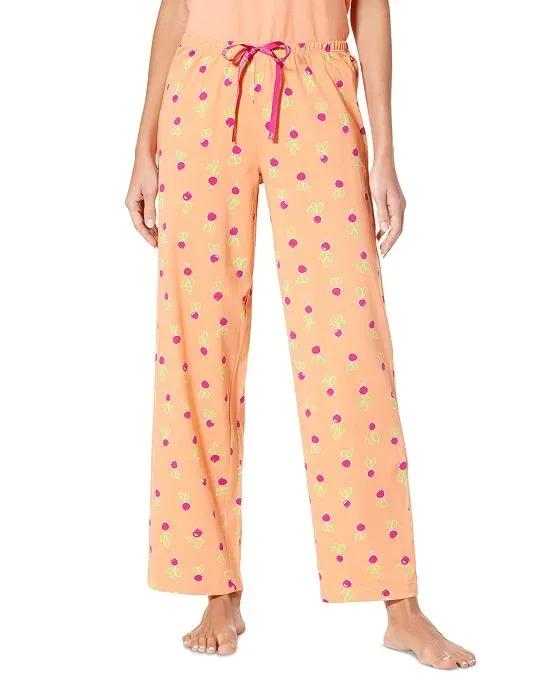 Women's You're Radish Printed Knit Pajama Pants