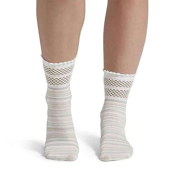 Womens Fashion Shortie Anklet Socks, Assorted