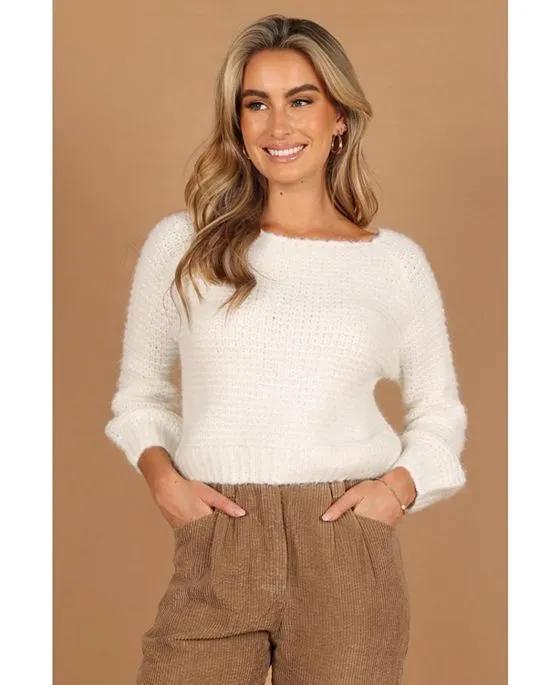Womens Juliann Knit Sweater