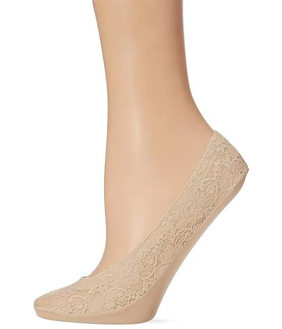 Womens Lace Classic Perfect Edge Liner Sock