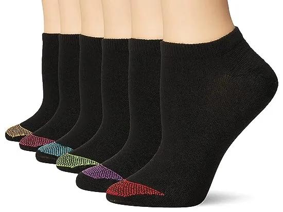 Womens Ultimate Lightweight Vent No Show Sock 6-pack
