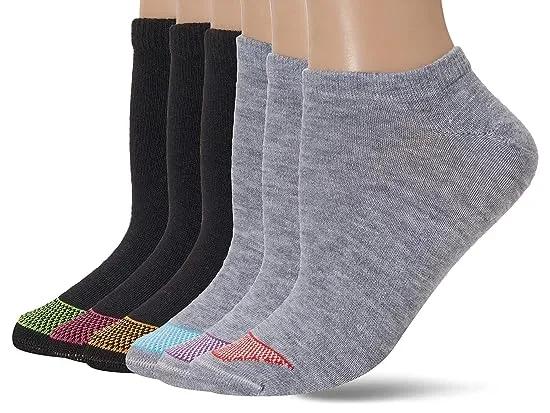 Womens Ultimate Lightweight Vent No Show Sock 6-pack