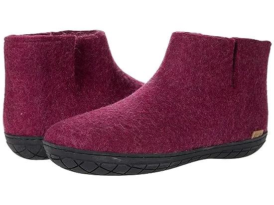 Wool Boot Rubber Outsole
