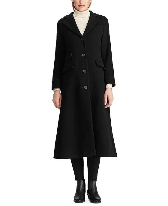 Wool-Cashmere Maxi Coat 