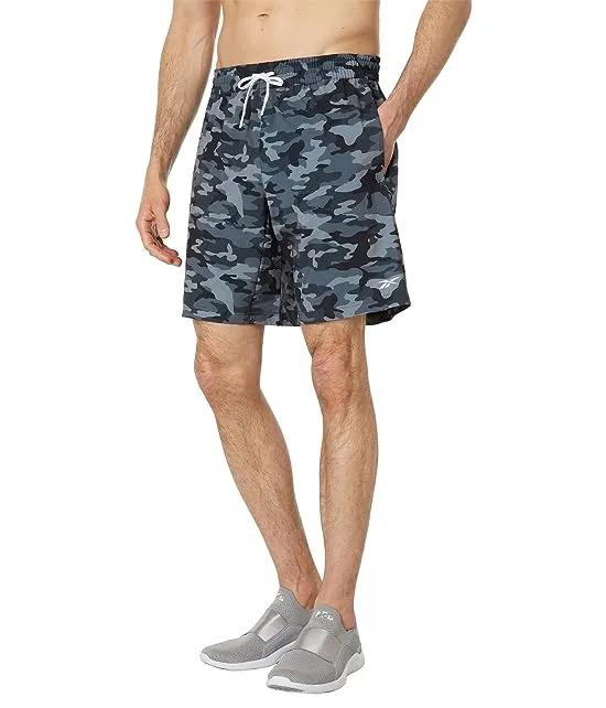 Workout Ready Camo All Over Print Shorts