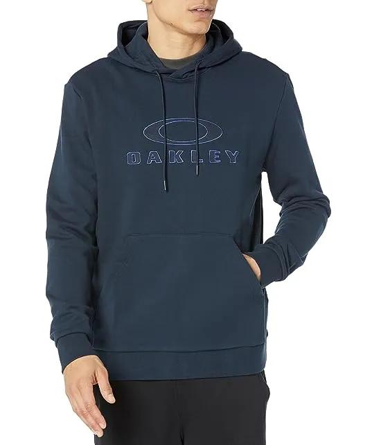 Woven Bark Pullover Hoodie