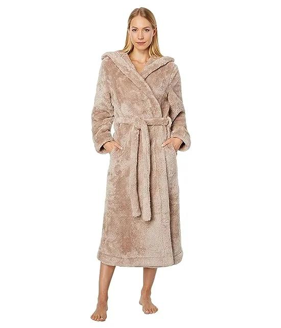 Wynter Recycled Plush Hooded Robe