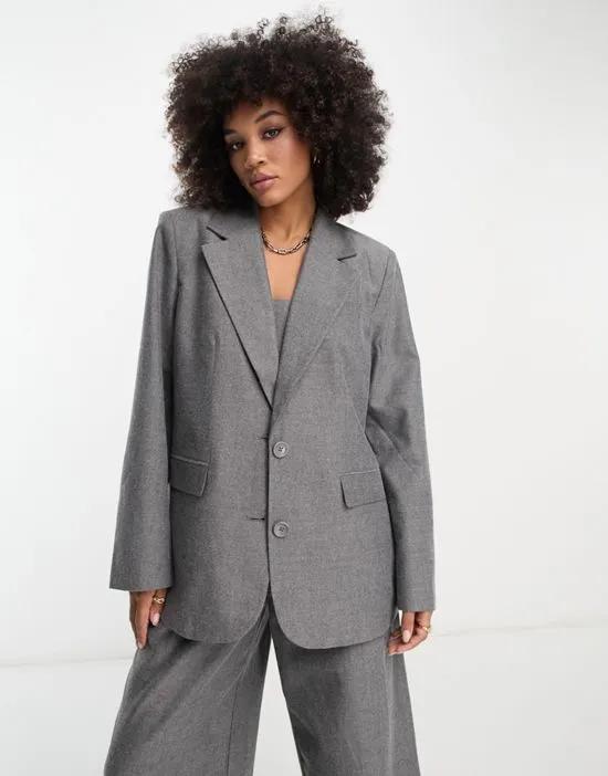x Stephsa 3-piece blazer in gray - part of a set