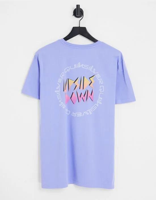 X The Stranger Things Lenora Hills new wave age t-shirt in purple