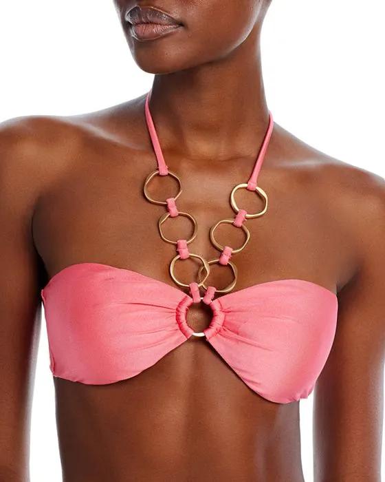 Yanna Embellished Bikini Top