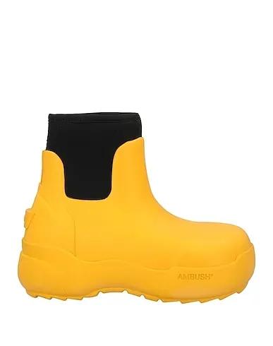 Yellow Ankle boot