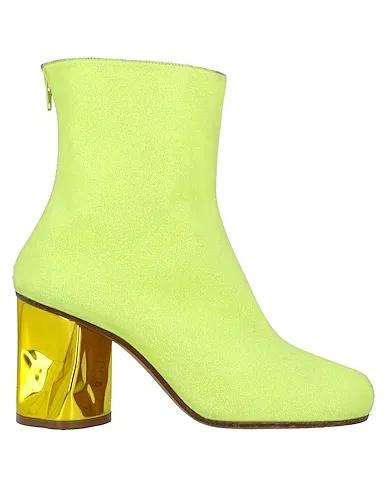 Yellow Ankle boot