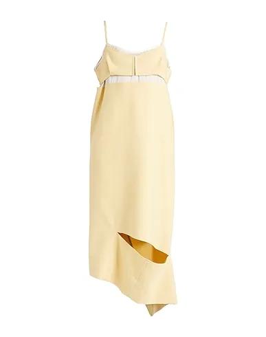 Yellow Baize Long dress