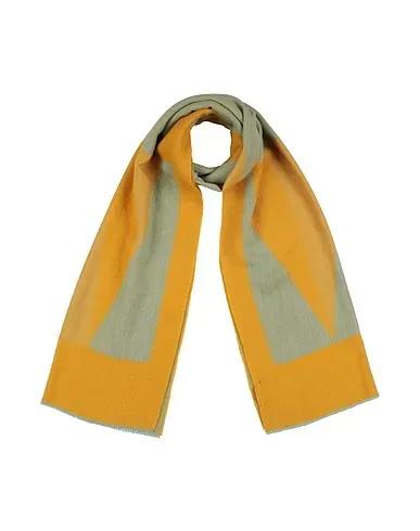 Yellow Boiled wool Scarves and foulards