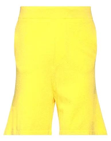 Yellow Bouclé Shorts & Bermuda