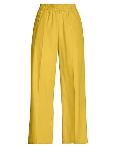Yellow Casual pants ORGANIC COTTON PULL-ON PANTS
