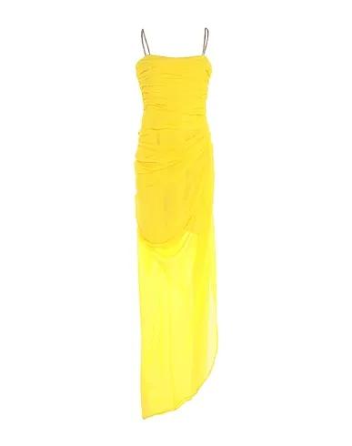 Yellow Chiffon Long dress