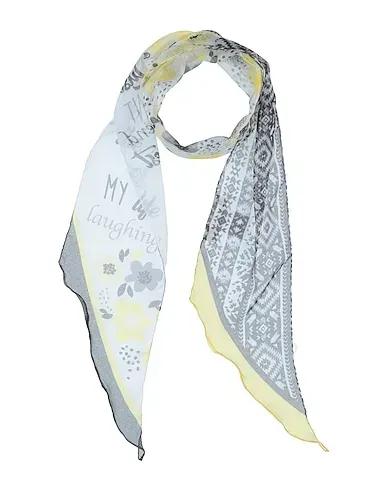 Yellow Crêpe Scarves and foulards