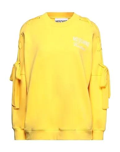 Yellow Crêpe Sweatshirt
