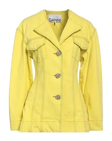 Yellow Denim Denim jacket