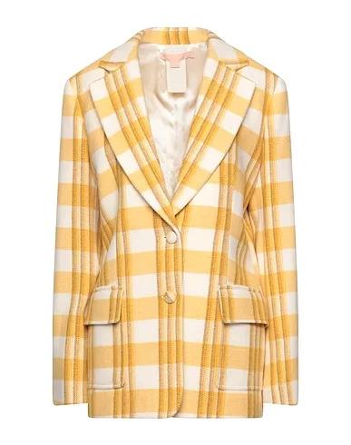 Yellow Flannel Blazer